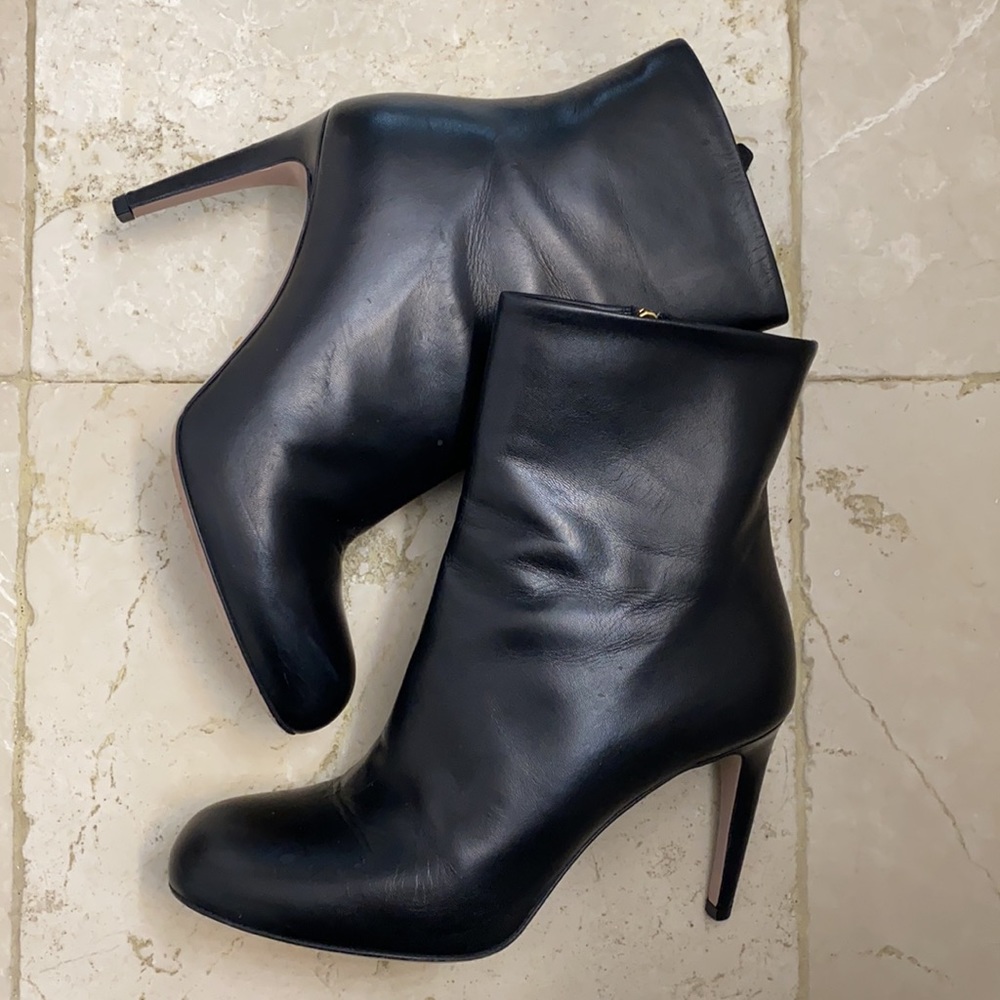 Gucci Heel Boots Black